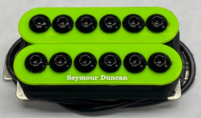 Seymour Duncan SH-8B Invader Bridge Humbucker - NEON GREEN image 1