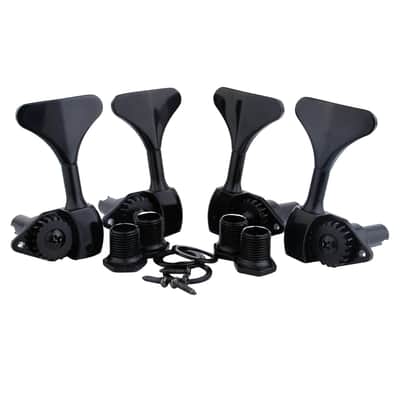 Unbranded Hipshot Style Ultralite Bass Tuner 3/8 2x2 Set 2L2R 2026 - Black image 2
