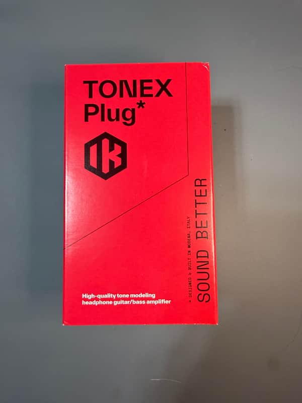 IK Multimedia ToneX Plug Guitar Headphone Amp 2025 - Present - Black image 1