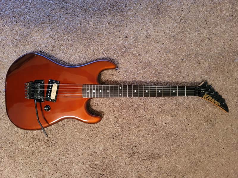 Kramer Baretta Metallic Orange1986 image 1