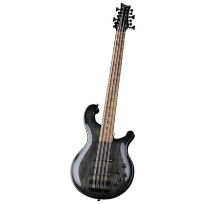 Dean Guitars Rhapsody 12 String Electric Bass, Trans Black, R12 TBK image 3