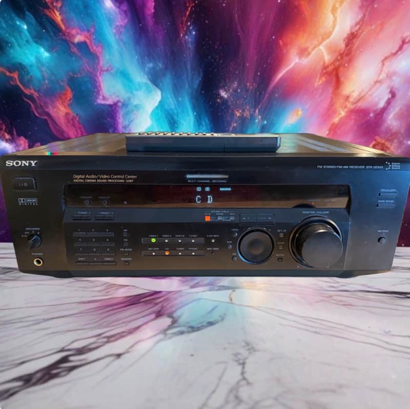 Sony STR-DE635 5.1 Channel A/V Dolby Digital Receiver  Serviced W/ Remote Bundle