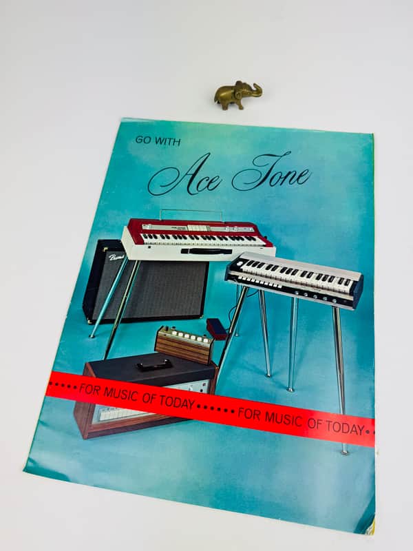 Ace Tone "Go With Ace Tone for Music of Today" Catalog 1966 image 1