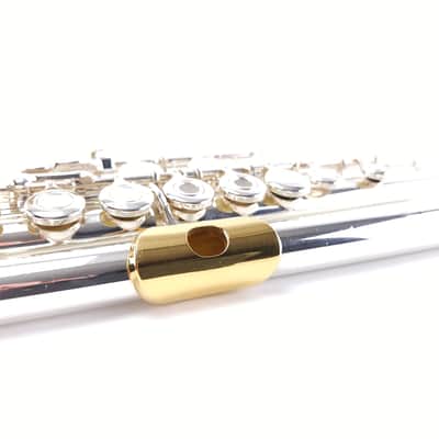 Refurbished Yamaha 381 Gold Clad Lip (~362/382) Intermediate Open Hole Flute image 3