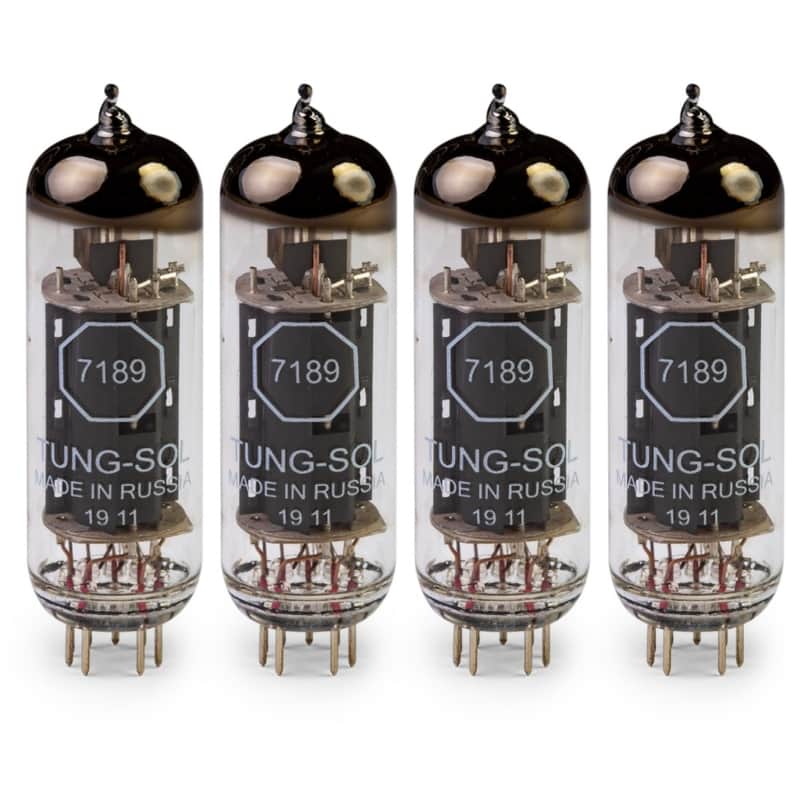 Tung-Sol 7189 Power Tube, Matched Quad with FREE 24-Hour Burn-In. New with Full Warranty! image 1