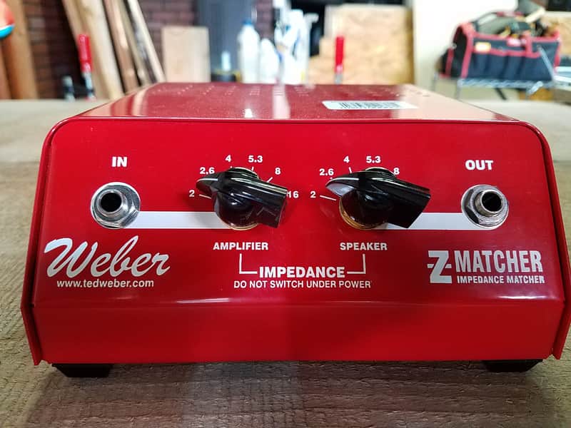 Weber Z-Matcher-100  Impedance Matcher Red image 1