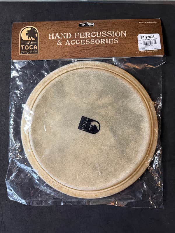 Toca Percussion Large Bongo Drum Head TP-27008 image 1