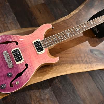PRS PRS SE Ed Sheeran Hollowbody I Piezo Baritone Pink Ombre #473 image 20