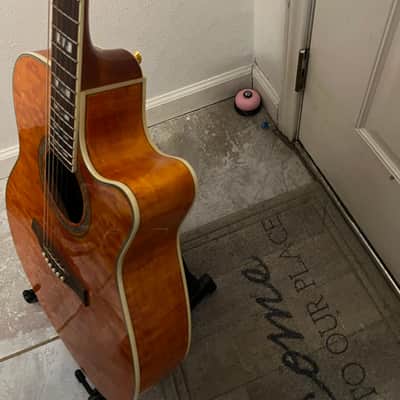 Ibanez AEF37ESSG12001 2008 - Sunset Gold image 8