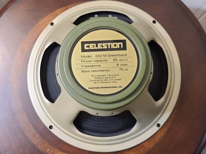 Celestion G12M Greenback Speaker 8 ohm image 1