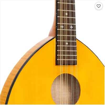 Gold Tone GM-10 Solid Spruce Top Mahogany Neck Frypan 8-String Mandolin w/ Hard Case, Free Shipping image 6