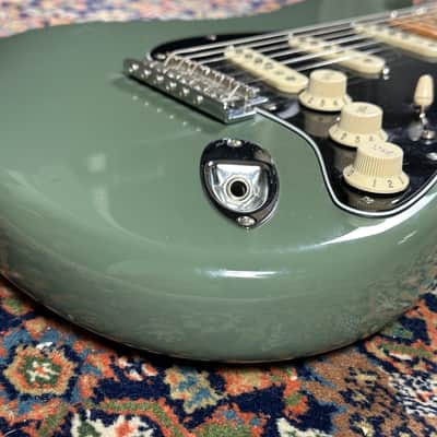 Fender American Professional Stratocaster Maple Fretboard 2016 Antique Olive image 4