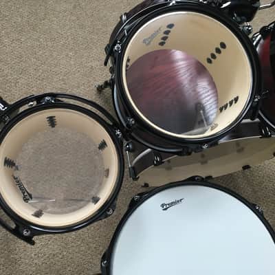 Premier Drums XPK Series 7 Piece Shell Pack Kit/Cherry Burst Finish/FAST FIVE image 12