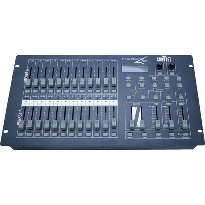 CHAUVET DJ DESIGNER50 Stage Designer 50 Compact 48-Channel DMX-512 Controller | LED Light Controllers image 1