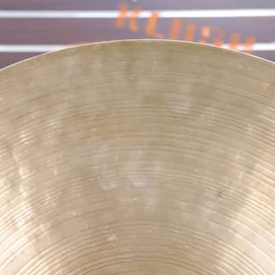 Paiste 20" 2002 Ride Cymbal 2,673g Vintage 1970's Black label image 10