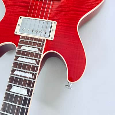 Gibson Les Paul Classic Double Cutaway 2014 - Trans Red 120th anniversary model image 13