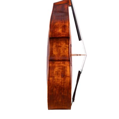 Gamba Double Bass 3/4 Antique Style - Hand-Made in Romania #15 image 14