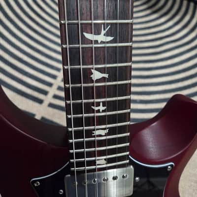PRS S2 Standard 24 Satin 2024, USA 58/15 LT Pickups, Vintage Cherry Red image 8
