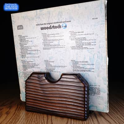 Single Record Display Stand | Scorched Fir | Multiple Available | Sold Separately image 2
