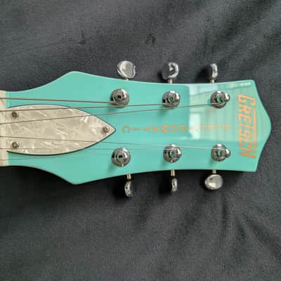 Gretsch G5237 Electromatic Double Jet FT 2020 - Surf Green and White image 8