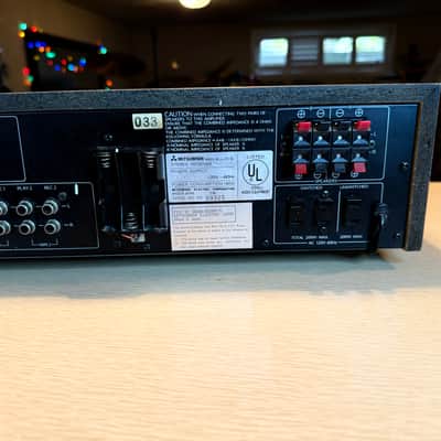 Audiophile Mitsubishi DA-R15 Stereo Receiver Beautiful Finish FRESH SERVICE 💎 image 10