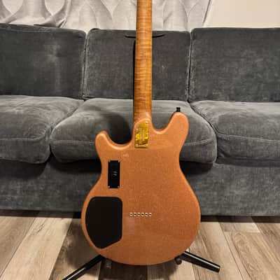 Ernie Ball Music Man James Valentine Signature HT 2022 - Present - Pink Champagne Sparkle image 8