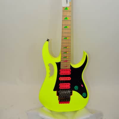 2017 Ibanez 30th Anniversary JEM777 Steve Vai Jem Electric Guitar, Desert Yellow w/ Case image 3