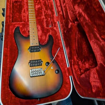 Ibanez Prestige AZ2402 Electric Guitar - Tri Burst Fade Flat