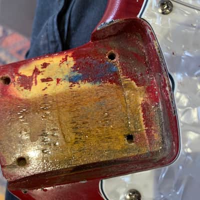 Fender Musicmaster II with Rosewood Fretboard 1964 - 1969 - Dakota Red image 21