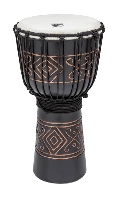 Toca Street Series Medium Size Djembe Black Onyx image 1