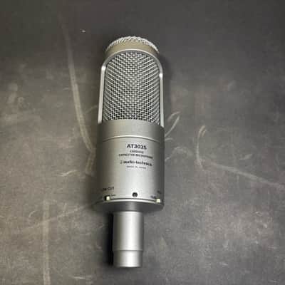 Audio-Technica AT3035 Large Diaphragm Cardioid Condenser Microphone 2010s - Silver image 2