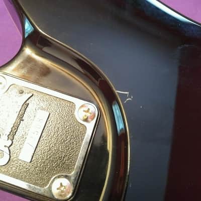 Black Charvel Surfcaster Formerly Owned By Vince Gill image 11
