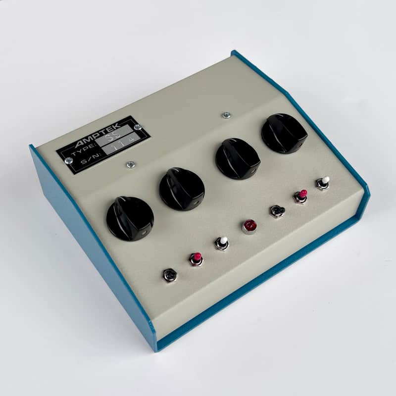 AMPTEK Stereo Saturator - Vintage Germanium Line Amp Pedal w/ NOS Germanium,  Decapitator / FATSO / Black Box / Rangemaster / Neve Inspired image 1