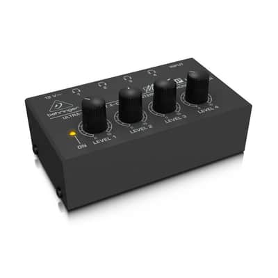 Behringer HA-400 Ultra Compact 4-Channel Stereo Headphone Amplifier image 8