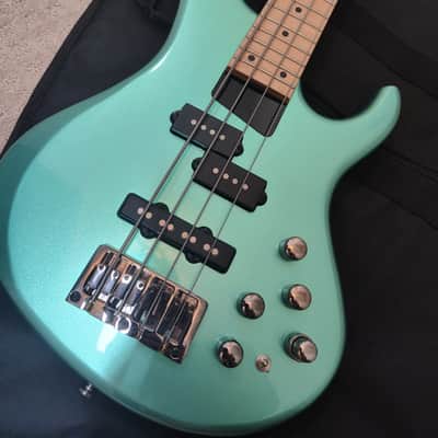 MTD Kingston LK 32" Scale 4 string, Maple Board, Mystic Seafoam (Solid Gloss) image 3
