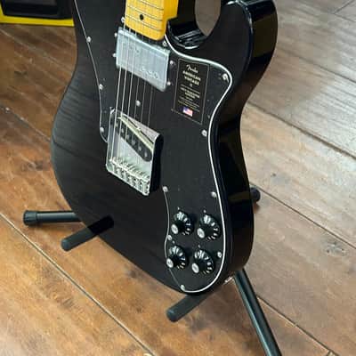 Fender American Vintage II '77 Telecaster Custom Maple Black #VS220382 8lbs 0.9 oz image 7