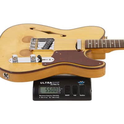 Fender Custom Shop Artisan Knotty Pine Thinline Telecaster Aged Natural (Pre-Owned, 2022, EC-) #CZ561711 image 10