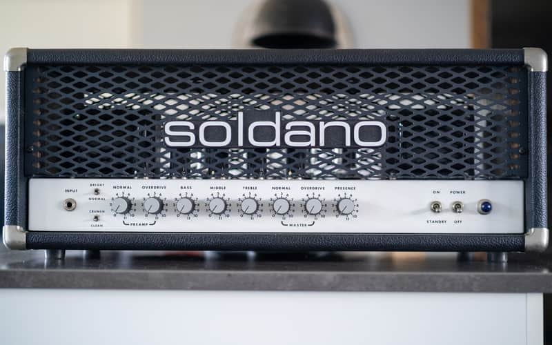 Soldano SLO-100 Head 1998 - Black image 1