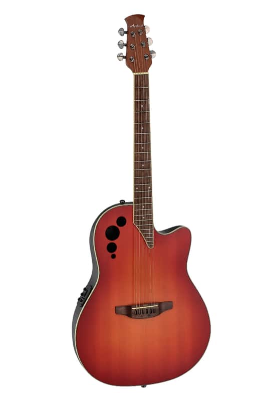 Ovation AE48-1I Applause Super Shallow Bowl Cutaway Body Spruce Top Nato Neck 6-String Acoustic-Electric Guitar image 1