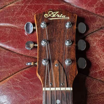 Aria Dan Armstrong SK Skeleton Original Vintage Early 70s Acrylic Lucite Plexiglass DC Gibson Open-Book Headstock Electric Guitar RARE Tune-o-Matic model MIJ Japan Matsumoku image 8