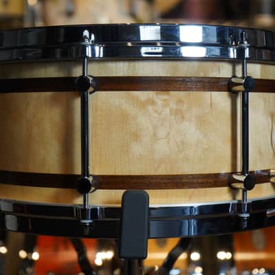 Doc Sweeney Drums HolloCore Snare Drum - 14x6.5 - Satin Natural image 4