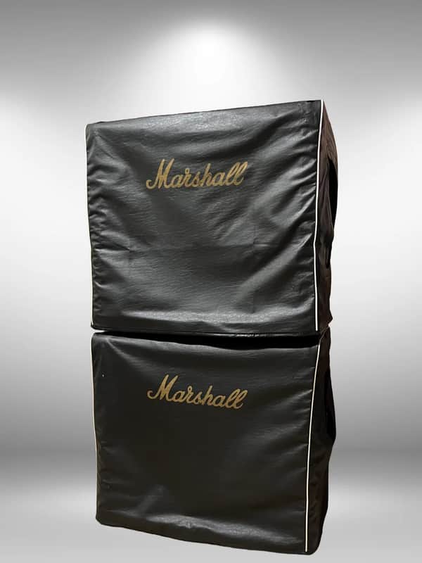Marshall 6912 30th Anniversary Amp Cabinet x2 - With Rare Celestian Gold 200W Speakers image 1