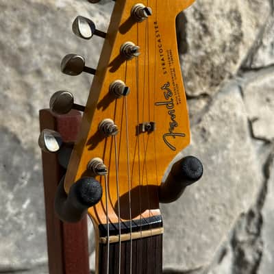 Fender Custom Shop 1965 Stratocaster Shoreline Gold over Lake Placid Blue 2022 - Shoreline Gold over Lake Placid Blue image 7