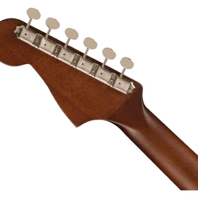 Used Fender Newporter Player A/E Guitar - Natural w/ Walnut FB image 5