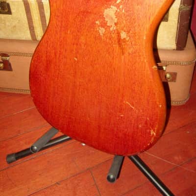 1965 Epiphone Newport Bass Red image 6