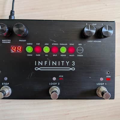 Pigtronix Infinity 3 Looper 2021 - Black image 6
