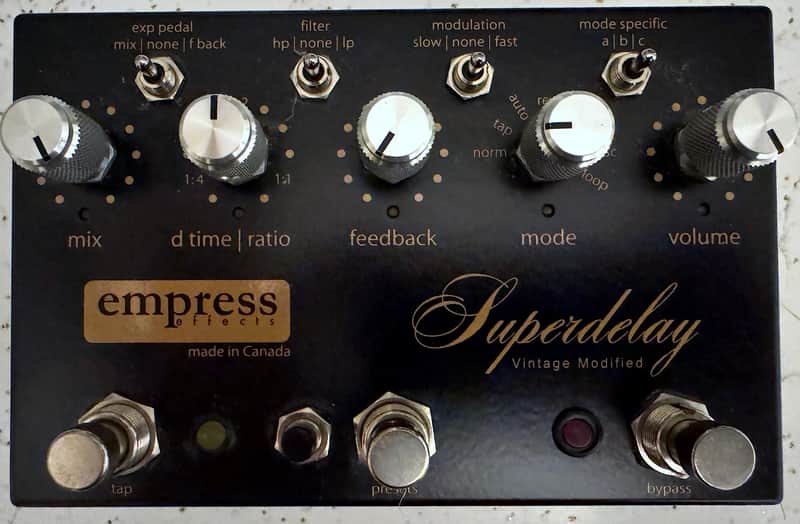 Empress Vintage Modified Superdelay 2010s - Black image 1