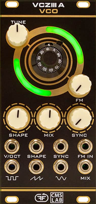 FEEDBACK VCZIIIA VCO PREMIUM ANALOG OSCILLATOR : BRAND NEW :  [DETROIT MODULAR] image 1