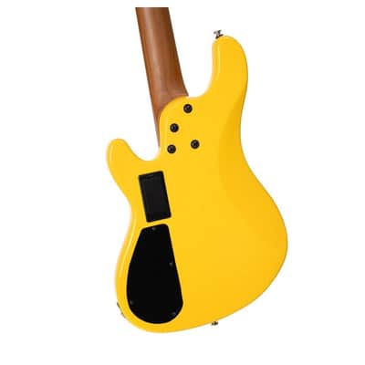 Cort GBSHORTSCALEYCB Poplar Body Roasted Maple C Shape Neck Short Scale 4-String Electric Bass Guitar w/Gig Bag image 4