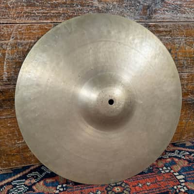14" Zanchi F&F Vibra 1950s Hi-Hat Single / Crash Cymbal 688g Made in Italy *Video Demo* image 3
